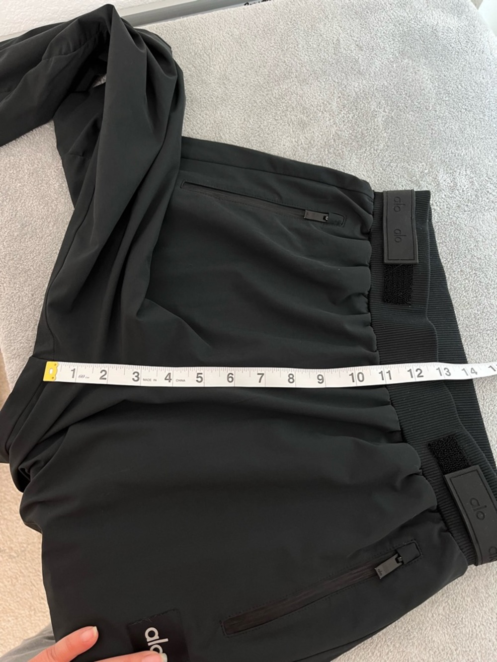 Alo Yoga High-Waist Elevation Trouser Black size S - Picture 9 of 10